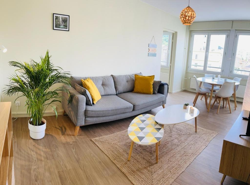 סן-אטיין Espace 500 - Cosy, Wifi & Vue Sur La Ville מראה חיצוני תמונה