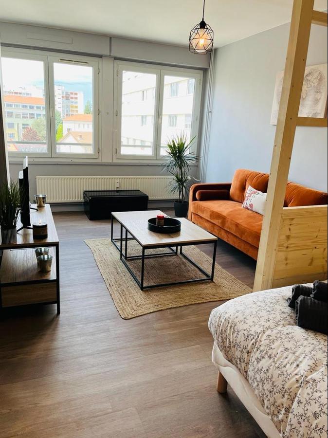 סן-אטיין Espace 500 - Cosy, Wifi & Vue Sur La Ville מראה חיצוני תמונה