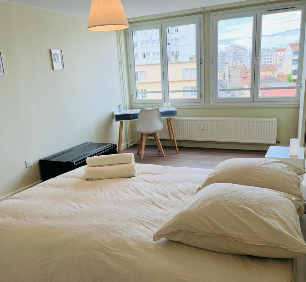 סן-אטיין Espace 500 - Cosy, Wifi & Vue Sur La Ville מראה חיצוני תמונה
