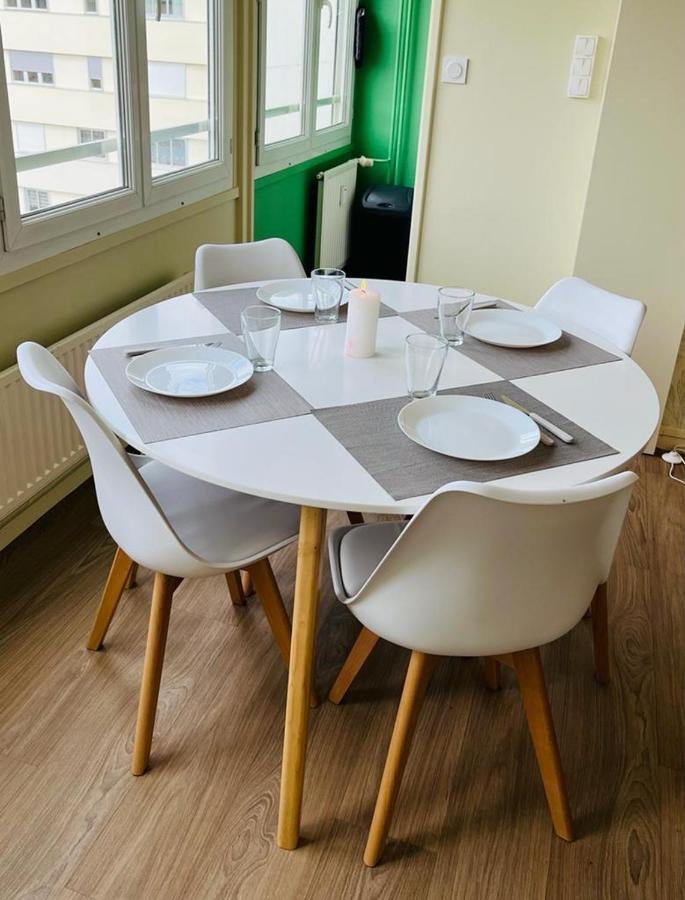 סן-אטיין Espace 500 - Cosy, Wifi & Vue Sur La Ville מראה חיצוני תמונה